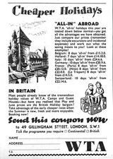 1951 advert wta for sale  SIDCUP