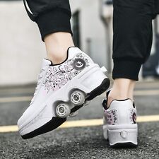 Sapatos de caminhada automáticos roda de deformação de linha dupla rolo deformação invisível 9,5 comprar usado  Enviando para Brazil