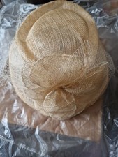 Beige gold hat for sale  DONCASTER
