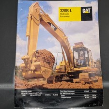 1997 Cat 320B L Escavadeira Hidráulica Guia de Especificações Vendas Equipamento Publicitário E11 comprar usado  Enviando para Brazil