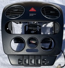 2006-2010 VW Beetle Aquecedor Rádio HVAC Moldura Painel Central Ventilação 1C1858071 Fabricante de Equipamento Original comprar usado  Enviando para Brazil