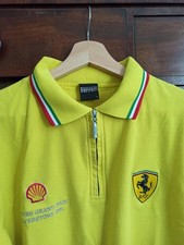 Usado, Camisa polo Ferrari Shell Fórmula 1 Grande Prêmio da Grã-Bretanha Silverstone 2001 amarela M comprar usado Usado, Camisa polo Ferrari Shell Fórmula 1 Grande Prêmio da Grã-Bretanha Silverstone 2001 amarela M comprar usado  Enviando para Brazil