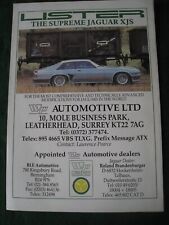 Lister supreme jaguar for sale  BRISTOL