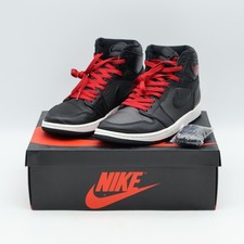 Nike Air Jordan 1 retrô OG alto preto vermelho academia tamanho 10 - 555088-060 comprar usado  Enviando para Brazil