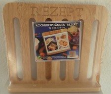 Kochbuchständer platanenholz  gebraucht kaufen  Marl