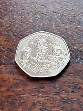 gibraltar 50p coin 1988 for sale  CARDIFF