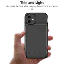 Usado, Capa de carregamento portátil banco de energia bateria para iPhone 11 Pro Max/11 Pro/11 comprar usado  Enviando para Brazil