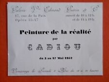 Cadiou henri carton d'occasion  Toulon-
