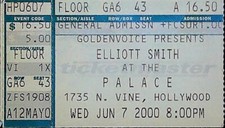 Elliott smith concert for sale  Minneapolis