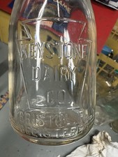 Antique milk bottle for sale  Bristol