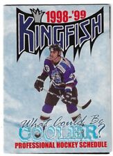 Programação de hóquei Baton Rouge Kingfish ECHL Baton Rouge 1998-99!!! Taco Bell comprar usado  Enviando para Brazil