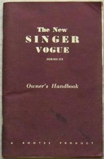 Singer vogue series for sale  LEICESTER