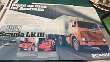 1976 SCANIA LK111 TRUCK anúncio de vendas australiano comprar usado  Enviando para Brazil