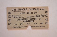 Railway ticket btc for sale  BANBURY