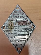 Typenschild renault 1060 gebraucht kaufen  Spraitbach
