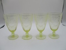 4 LOTUS POR GLASTONBURY TOPÁZIO CENA DE CAÇA À RAPOSA EQUESTRE 6" COPOS DE ÁGUA ~ RAROS!! comprar usado  Enviando para Brazil