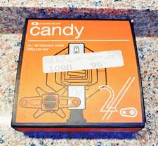 Pedais de ciclismo MTB Crank Brothers Candy 2 sem clipe OURO PRETO - RARO comprar usado  Enviando para Brazil