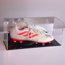 Bota de futebol Adidas assinada por Karim Benzema em vitrine espelhada - Certificado de autenticidade Beckett, usado comprar usado  Enviando para Brazil