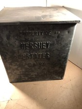 Hershey Estates garrafa de leite laticínios varanda caixa, galvanizada, Hershey, PA comprar usado  Enviando para Brazil