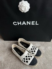 Chanel espadrilles weiss gebraucht kaufen  Braunschweig
