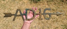 Vtg brass plaque for sale  Grants Pass