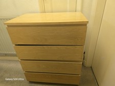 Malm beechwood sturdy for sale  LONDON