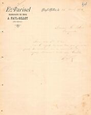 Ancienne lettre parisel d'occasion  Rioz