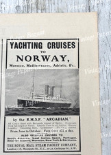 Yachting cruises norway for sale  TEDDINGTON