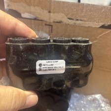 (x5) Bloco de emenda conector de fio isolado ILSCO PBTD-4-250 250CM-#6, 600V comprar usado  Enviando para Brazil