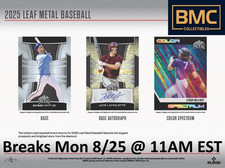 Usado, Colt Emerson 2025 Leaf Metal Baseball Hobby 1x Case Break #10 comprar usado  Enviando para Brazil