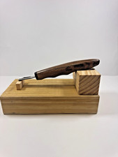 Usado, Faca de escultura em madeira Jim Hahn feita à mão 6 1/2" de comprimento lindo acabamento muito bom comprar usado  Enviando para Brazil