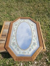 Vintage octagon etched for sale  Lebanon