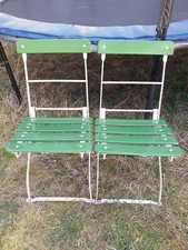 2xklappstühle gartenstühle t gebraucht kaufen  Stuttgart