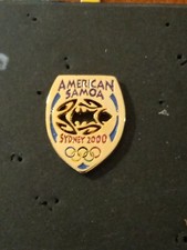 Pin's Jeux Olympiques Sydney 2000 American Samoa NOC na sprzedaż  Wysyłka do Poland