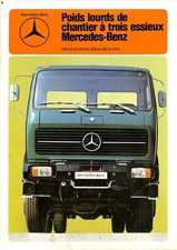 1976 mercedes trucks d'occasion  Expédié en Belgium