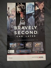 Pôster Bravely Second End Layer 11x17" autêntico Nintendo 3DS comprar usado Pôster Bravely Second End Layer 11x17" autêntico Nintendo 3DS comprar usado  Enviando para Brazil