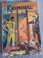 Kriminal originale edizione usato  Roma