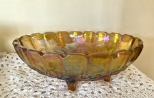 Iridescent carnival glass for sale  Aitkin