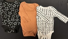 Lote de Roupas para Bebê Menino 0-3 Meses - Cloud Nine - 6 Manga Longa Preto Branco Laranja comprar usado  Enviando para Brazil