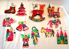 Tin christmas ornaments for sale  Crestwood