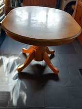 Oval wood kitchen for sale  HELSTON