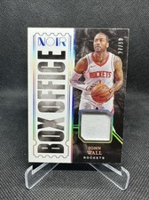2020-21 Panini Noir Box Office John Wall /99 Jogo Usado Patch #BOW-JWL comprar usado  Enviando para Brazil
