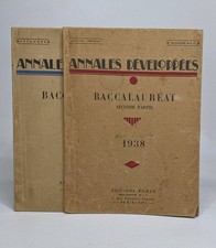 Lot annales développées d'occasion  Bazouges-la-Pérouse