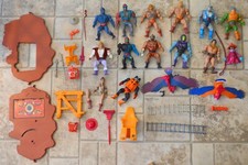 MOTU, lote de bonecos He-Man vintage mestres do universo peças armas mattel comprar usado  Enviando para Brazil
