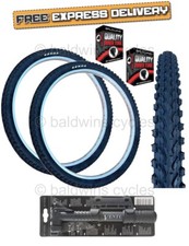 Baldys 26 x 1.95 Mountain Bike PNEUS TUBOS Off Road MTB Bike Knobby Tread Preto comprar usado  Enviando para Brazil