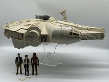 Millennium Falcon Star Wars Kenner 1979 - Funcionando + 3 x Figuras e Suporte de Exibição comprar usado  Enviando para Brazil