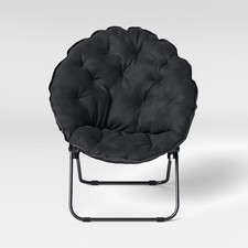 Dish chair black for sale  USA