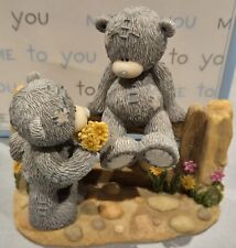 Bear figurine blossoming for sale  KING'S LYNN