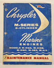 Chrysler marine series for sale  Stillwater