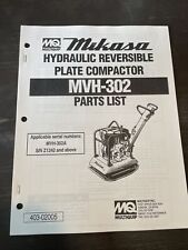 Multiquip mikasa mvh302 for sale  Keno